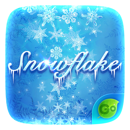 Snow Flake GO Keyboard Theme  Icon