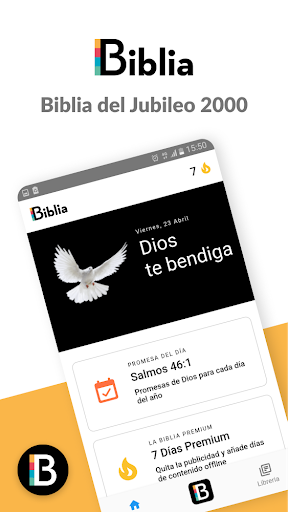 Android application Biblia del Jubileo screenshort