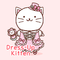 Обои и иконки Dress-Up Kitten