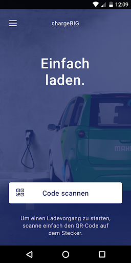 Android application chargeBIG screenshort