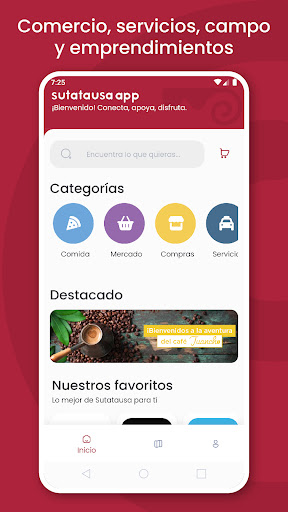 Android application Sutatausa App screenshort