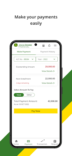 MyFinancial (John Deere) Screen 3