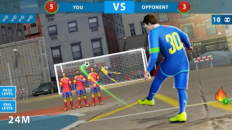 Street Soccer Kick Games