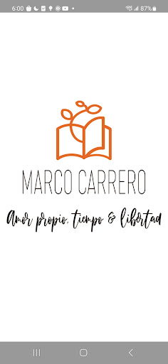Android application Marco Carrero screenshort