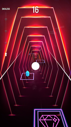 Lady Diana: Hop tiles EDM - Screenshot 2