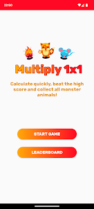 Multiply: 1x1 Math Game