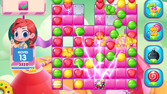 Sweet Candy Sugar: Match 3 Puzzle 2020