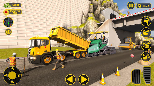 Captura de Pantalla 16 Construction Dump Truck Sim android
