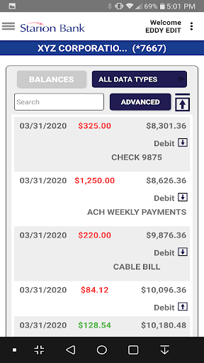 Starion Bank Business Mobile Screenshot 4 - AppWisp.com