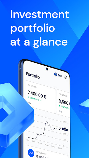 Android application Velexa Wealth Demo App screenshort
