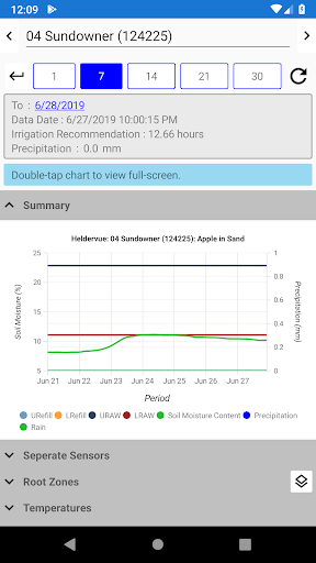 AquaCheckWEB Screen 3