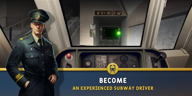 Simulator Kereta: Tangkapan Layar metro 3D Pro