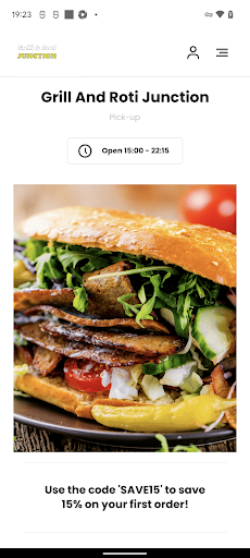 Android application Grill And Roti Junction screenshort