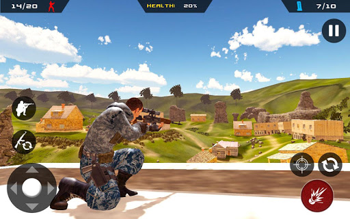 Télécharger Gratuit Sniper Ghost Commando Warrior - Jungle Survival APK MOD (Astuce) screenshots 3