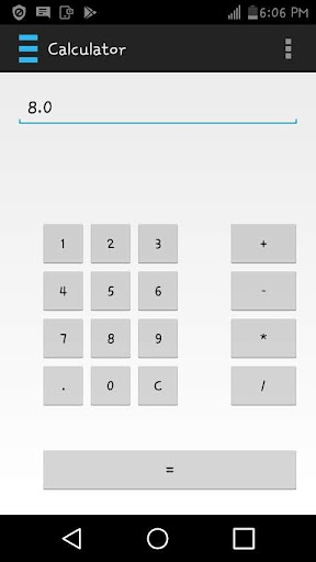 Calculator Screen 3