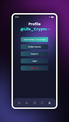 Life - The DeFi Wallet Screen 2