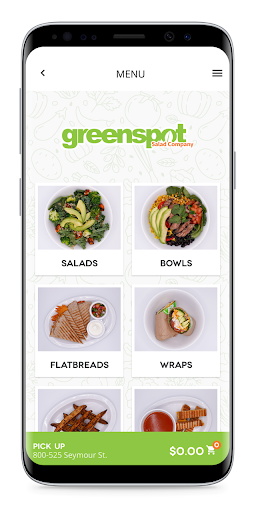 Greenspot Salad Company Screen 2