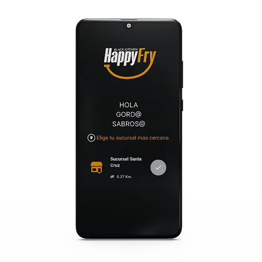 Android application HappyFry screenshort
