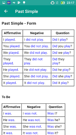 English Grammar Screen 3