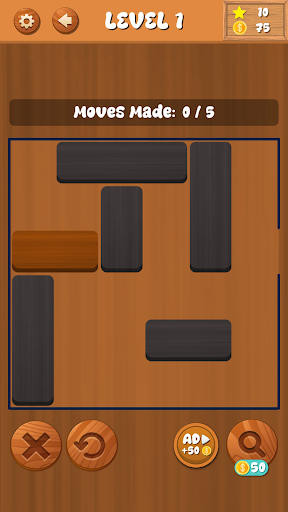 wooden Block Escape puzzle Screen 2