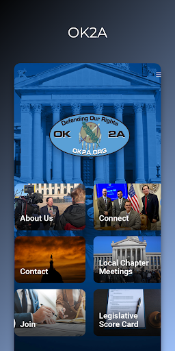Android application OK2A screenshort