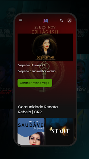 Android application Renata Rebelo screenshort