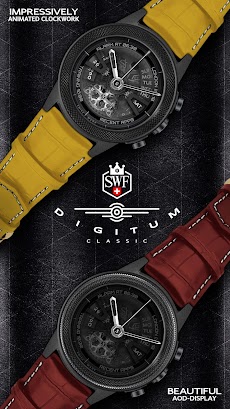 SWF Digitum Classic Watch Faceのおすすめ画像2