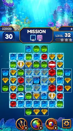 Under the Deep Sea: Match 3 - Screenshot 4