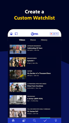 PBS: Watch Live TV Shows screenshot