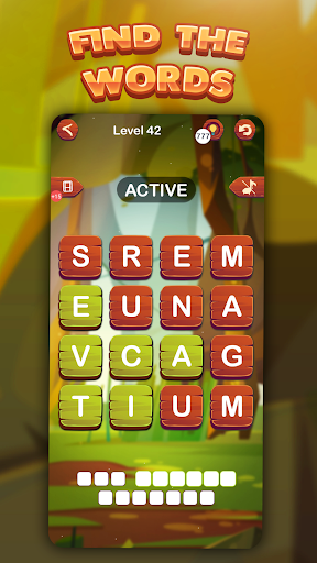 Lost Words - Crossword Puzzle Screen 2