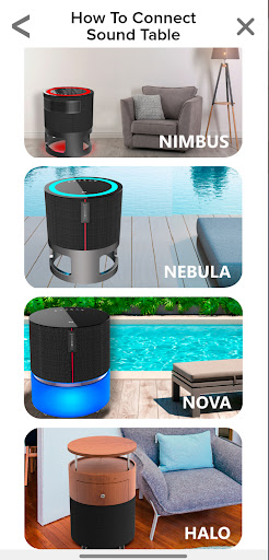 SoundTable Home Screen 2