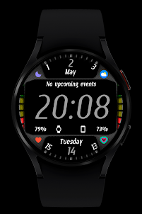Carbon Watch Face Wear OS