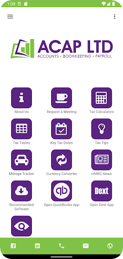 Android application ACAP App screenshort