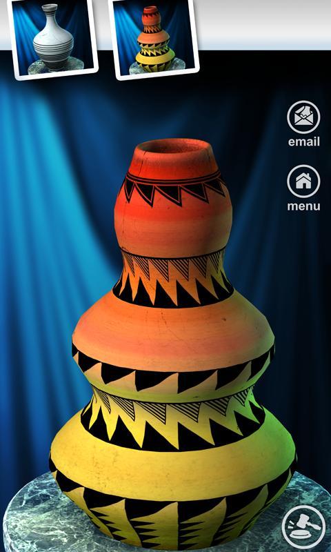 Android application Let's Create! Pottery Lite screenshort