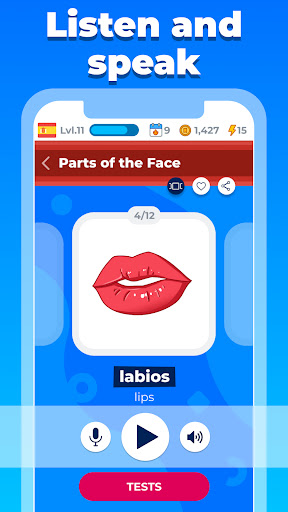 Screenshot of WordList Visual Learning