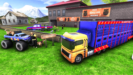 US Police Dogs Transport Games Screen 2