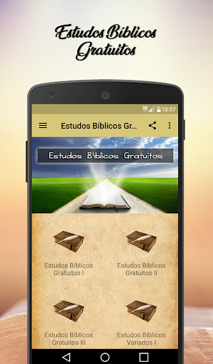 Android application Estudos Bíblicos screenshort