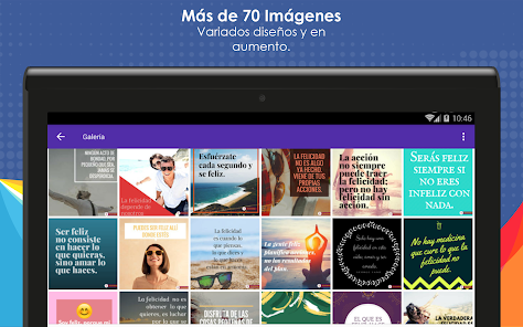 Captura 9 Frases de Felicidad con Imágen android