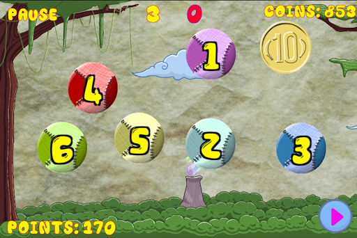 Monkey Bubbles Memory Game