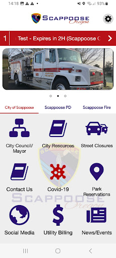 Android application City of Scappoose, Oregon screenshort