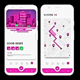 City Illustration KLWP theme icon