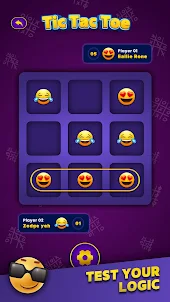 Emoji Tic Tac Toe - XOXO Game