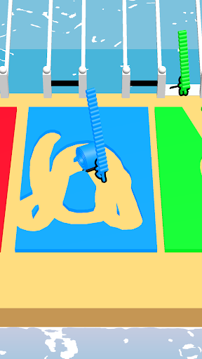 Android application Spiral Bridge Race 3D screenshort