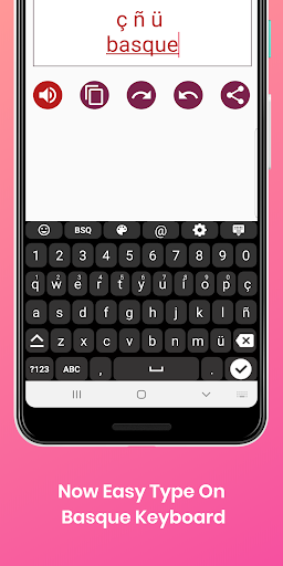 Basque English Keyboard 2020 : Screen 2