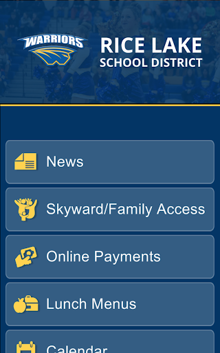 Rice Lake Area School District Screen 3