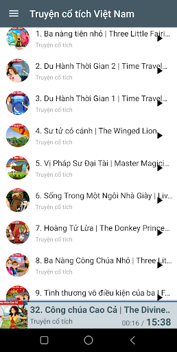 Truyện cổ tích Việt Nam audio Screen 3