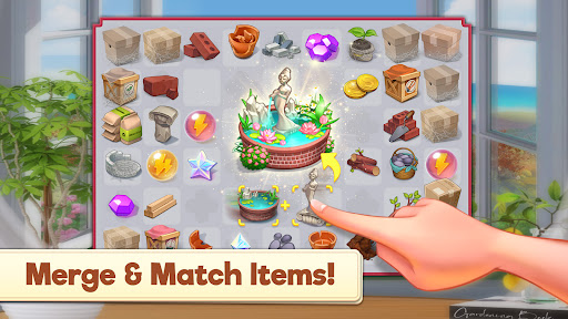 Merge Manor : Sunny House - Simulation - games