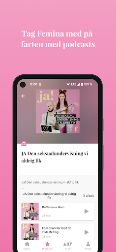 Femina: Nyheder og podcast Screen 3