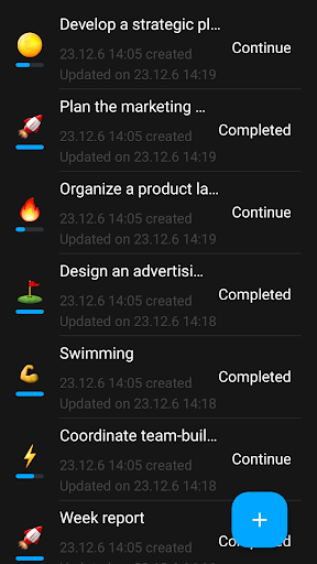 TaskClock Screen 2