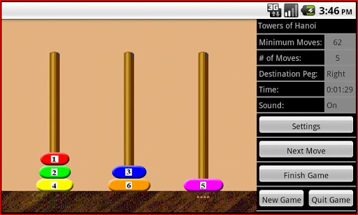Towers of Hanoi Screenshot 3 - AppWisp.com